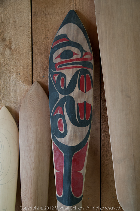 Traditional Paddle, Haida Gwaii Museum
